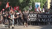 Scontri alla manifestazione di Milano