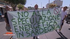 Sardegna in piazza contro la speculazione energetica
