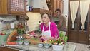 Nonna Silvi e il nipote in cucina