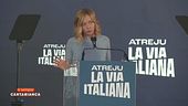 Giorgia Meloni: "Se le cose vanno meglio alcuni sindacati potrebbero perdere una fetta del loro potere"
