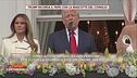 Trump ricorda Papa Francesco con la mascotte del coniglio