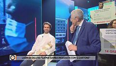 Ladri di salute: "La mia gamba ingessata con il cartone"
