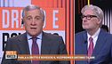 Parla a Dritto e rovescio il vicepremier Antonio Tajani