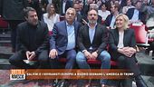 Salvini e i sovranisti europei a Madrid sognano l'America di Trump