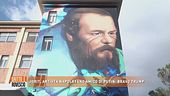 Jorit, artista napoletano amico di Putin: bravo Trump
