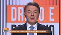 Intervista al leader di Italia Viva, Matteo Renzi