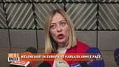 Meloni oggi in Europa, si parla di armi e pace