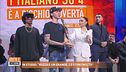 In studio: "Ruzza è un grande, lo stimo molto"