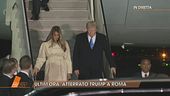 Ultima ora: atterrato Trump a Roma