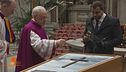 La chiusura della bara di Papa Francesco
