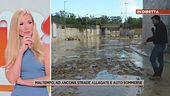 Maltempo, ad Ancona strade allagate e auto sommerse