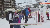 Neve in vetta, al via la stagione sciistica