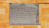 Larimar, la lettera di scuse dei compagni di scuola