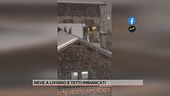 Neve a Livigno e tetti imbiancati