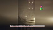 Vento e freddo polare a Cervinia
