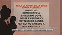 Bimba rapita a Cosenza, le parole della mamma