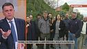 Maltempo, paese bloccato da una frana