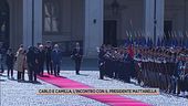 Carlo e Camilla, l'incontro con il presidente Mattarella
