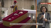 Addio a Papa Francesco, la salma esposta a Santa Marta