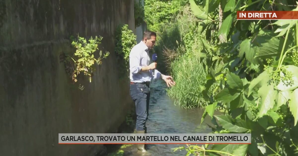Mattino 4: Garlasco, trovato un martello nel canale di Tromello Video ...