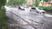 Milano, pioggia forte e disagi alla circolazione, sotto osservazione i fiumi