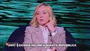 Giorgia Meloni si mostra ottimista