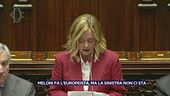 Giorgia Meloni fa l'europeista, ma la sinistra non ci sta