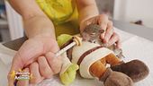 Il recupero di cuccioli di scoiattolo