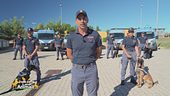 La scuola dei cani della polizia di Stato