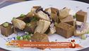 In cucina con Stella: Dadolata di seitan ai funghi e piselli