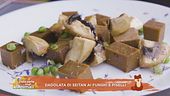In cucina con Stella: Dadolata di seitan ai funghi e piselli