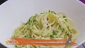Spaghettoni aglio, olio e peperoncino
