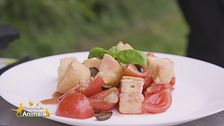 La panzanella vegana