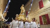 La festa della Madonna del Rosario a Gudja