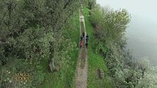 Camminare sulla via Carolingia