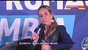 L'intervento in diretta di Arianna Meloni