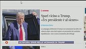 Ultim'ora: spari nelle vicinanze di Donald Trump