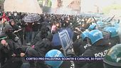 Corteo pro Palestina: scontri e cariche, 30 feriti