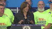 Donald Trump e Kamala Harris sul ring tra insulti e provocazioni