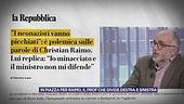 In piazza per Raimo, il prof che divide destra e sinistra