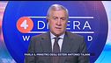 Il ministro degli esteri Antonio Tajani commenta l'attacco in Libano