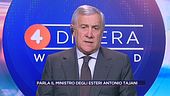 Il ministro degli esteri Antonio Tajani commenta l'attacco in Libano