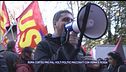 Roma corteo Pro Pal: volti politici macchiati con vernice rossa