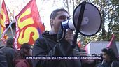 Roma corteo Pro Pal: volti politici macchiati con vernice rossa