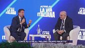 Conte ad Atreju: "Meloni? Troppe piroette"