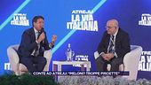 Conte ad Atreju: "Meloni? Troppe piroette"