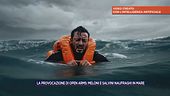 La provocazione di Open Arms: Meloni e Salvini naufraghi in mare