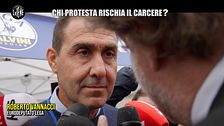 SORTINO: Chi protesta rischia il carcere?
