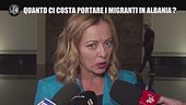 BARRACO: Quanto ci costa portare i migranti in Albania?