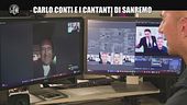 GAZZARRINI: Carlo Conti e i cantanti di Sanremo